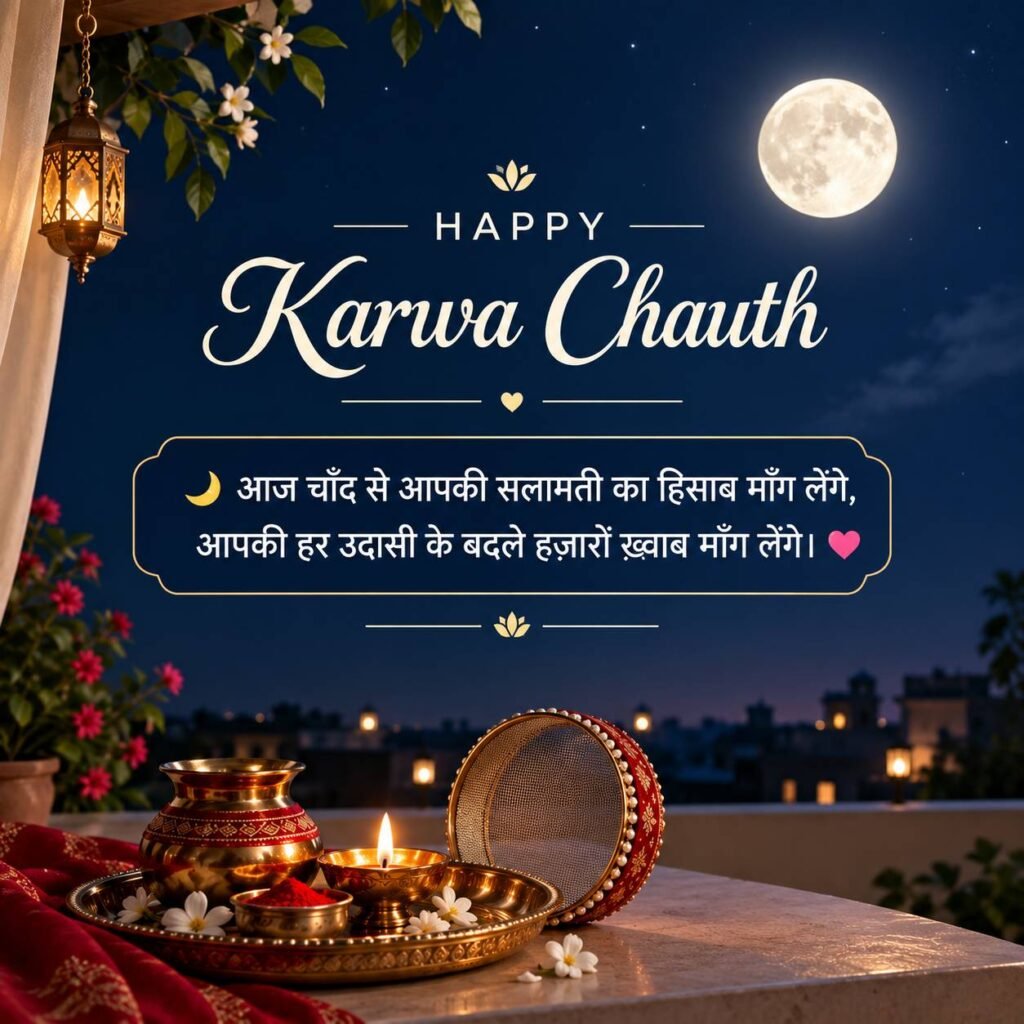 Best Karwa Chauth Wishes in Hindi