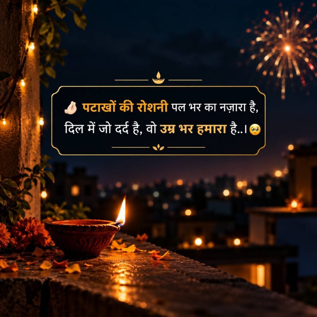 Diwali Sad Shayari