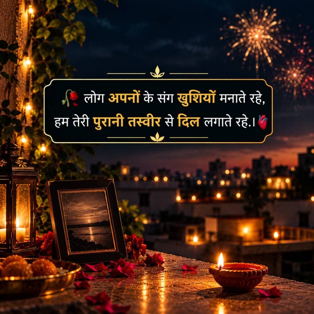 Heart Touching Diwali Sad Shayari