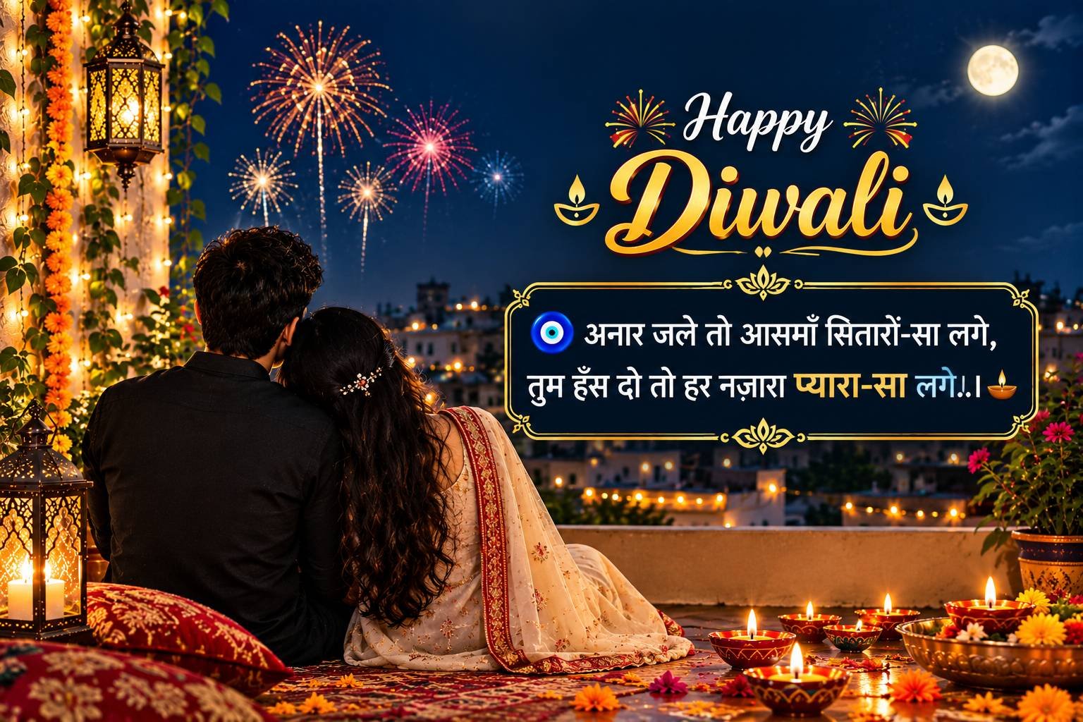 Diwali Love Shayari 2026